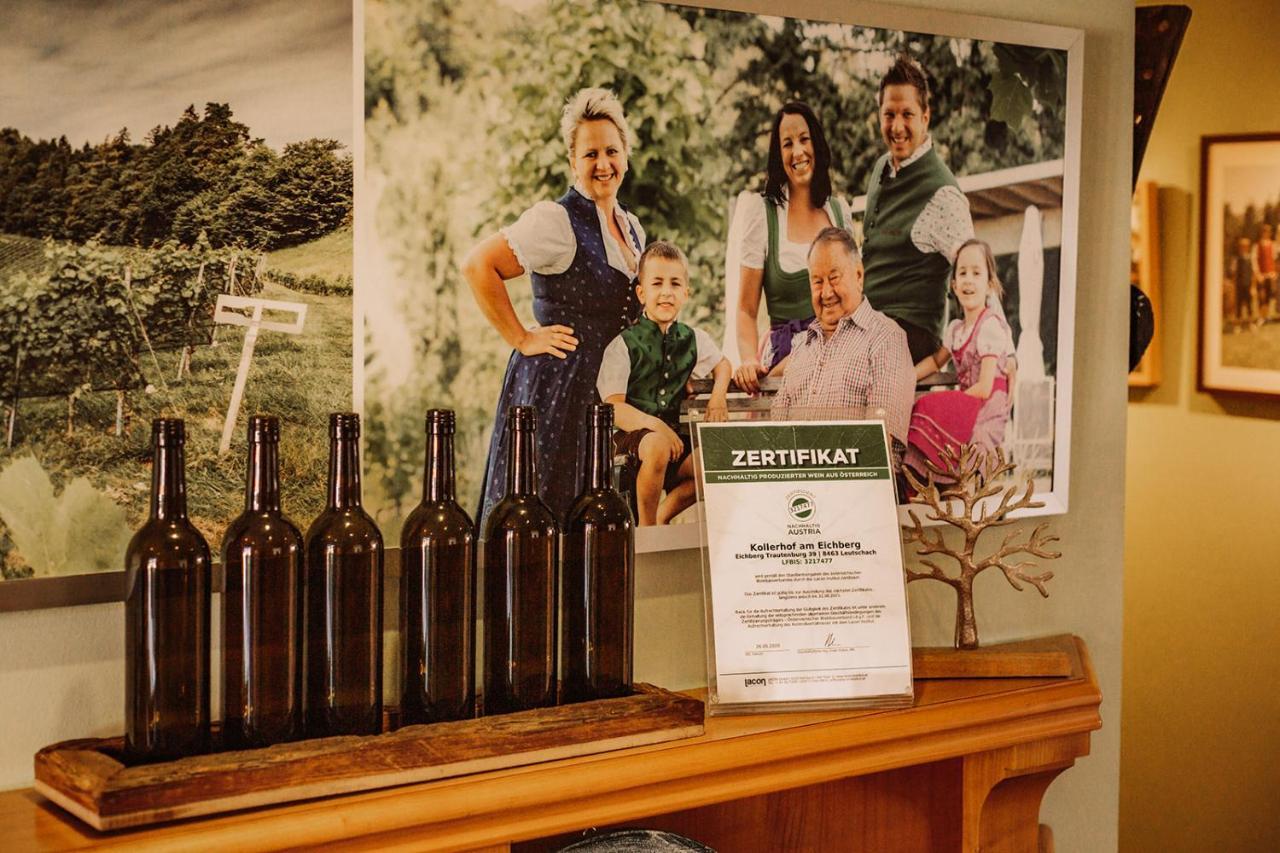 Villa Weingut Kollerhof Am Eichberg Leutschach Esterno foto